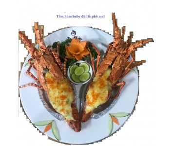 Tôm hùm baby đút lò phô mai